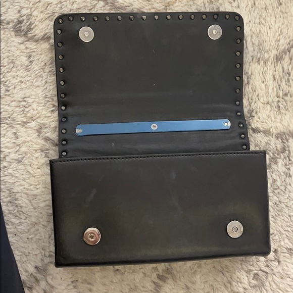 Valentino Va Va Voom rockstud noir black clutch - Picture 7 of 13